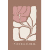Tableau mural Neutral Floral