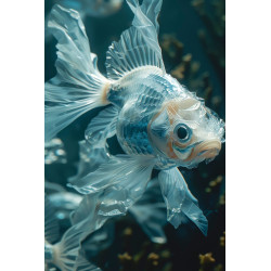 Tableau mural poisson sauvage