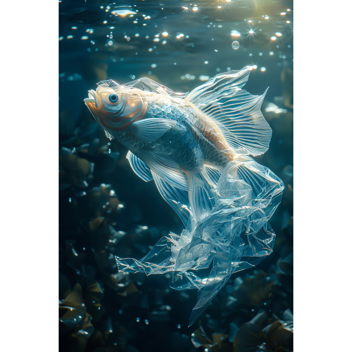 Tableau mural poisson majestueux Tableau mural poisson majestueux