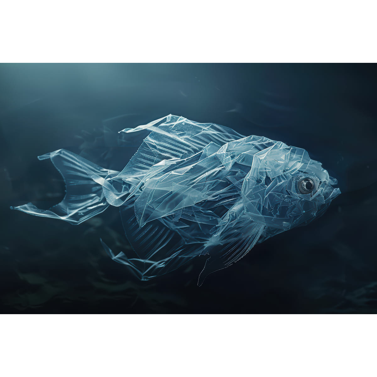 Tableau mural poisson cristal Tableau mural poisson cristal