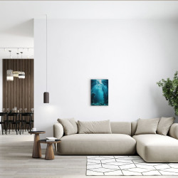 Tableau mural canyon subaquatique mystique | Photoexpression