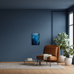Tableau mural synthétique paysage sous-marin