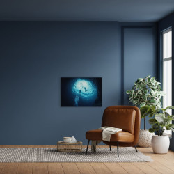 Tableau mural synthétique plongée sous-marine