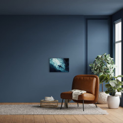 Tableau mural synthétique requin majestueux