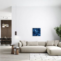 Tableau mural méduses bleues | Photoexpression