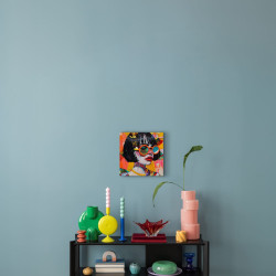 Tableau mural portrait pop art ambiance
