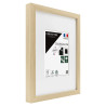 Cadre photo Milan brut 20x30 cm/A4 avec passe-partout biais