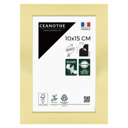 Cadre photo Precious doré 10x15 cm face