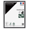 Cadre photo Precious carbone 40x50 cm verre acrylique face