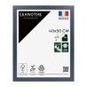 Cadre photo Karma gris bleuté 40x50 cm face