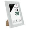 Cadre photo Perle gris clair 10x15 cm biais Cadre photo Perle gris clair 10x15 cm biais