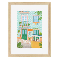 Image encadrée Street 30x40 cm