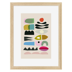 Image encadrée Géométrique 30x40 cm