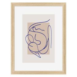 Image encadrée Art 30x40 cm