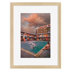 Image encadrée Seventies 30x40 cm