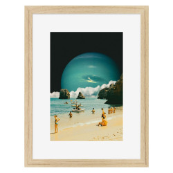 Image encadrée Summer 30x40 cm