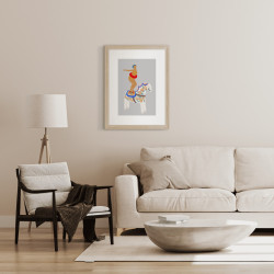 Image encadrée Fun 30x40 cm