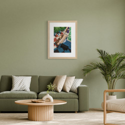 Image encadrée Détente 30x40 cm