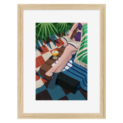 Image encadrée Détente 30x40 cm
