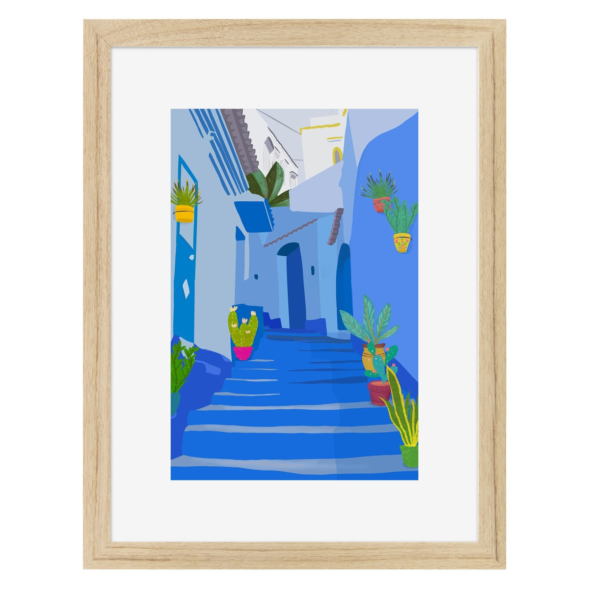 Image encadrée Ruelle 30x40 cm Image encadrée Ruelle 30x40 cm