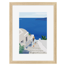 Image encadrée Balade 30x40 cm