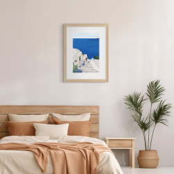 Image encadrée Balade 30x40 cm