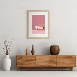 Image encadrée Décalée 30x40 cm