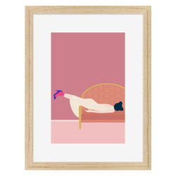 Image encadrée Décalée 30x40 cm