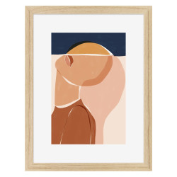 Image encadrée Portrait 30x40 cm