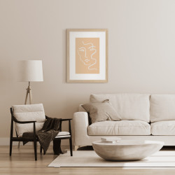 Image encadrée Dessin 30x40 cm