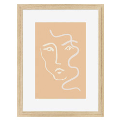 Image encadrée Dessin 30x40 cm