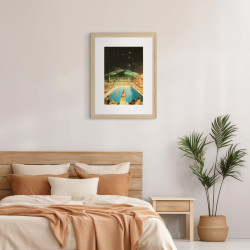 Image encadrée Rétro 30x40 cm