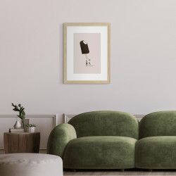 Image encadrée Vintage 30x40 cm