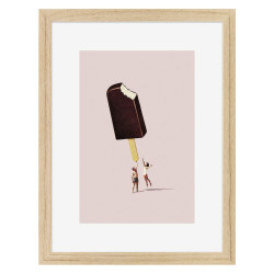 Image encadrée Vintage 30x40 cm