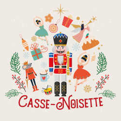 Image Tableau sur toile casse noisette 30x30 cm