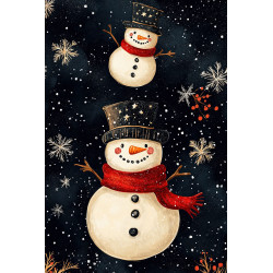 Tableau sur toile Illu Noël 30x45 cm | Photoexpression