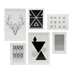 Cadres Multivues Easy Blanc - Face