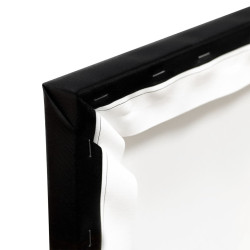 Tableau sur verre Piña Colada 30x30 cm -  angle