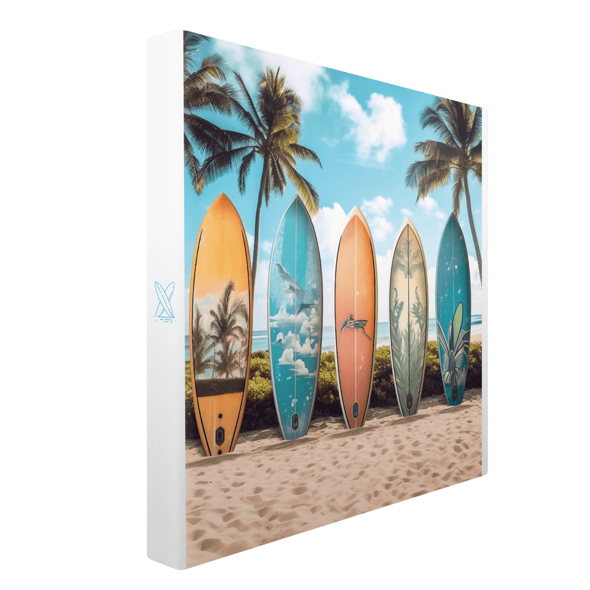 Album photos adhésif illustration surf 120 photos 10x15 cm biais