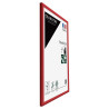 CADRE 30X45 ESSENTIEL ROUGE - biais