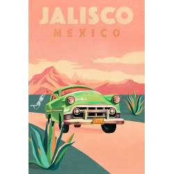 Tableau mural Jalisco Mexique