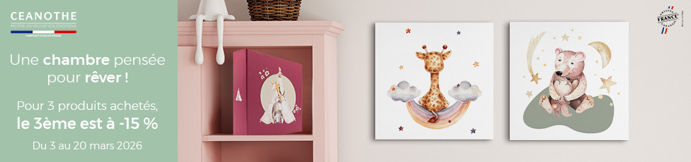 Tableaux et albums photos de naissance pour bébé | Photoexpression