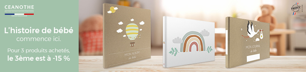 Albums photos de naissance pour bébé | Photoexpression