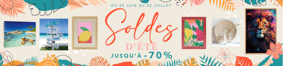 Objets déco en soldes, jusqu'à 70% de remise | Photoexpression
