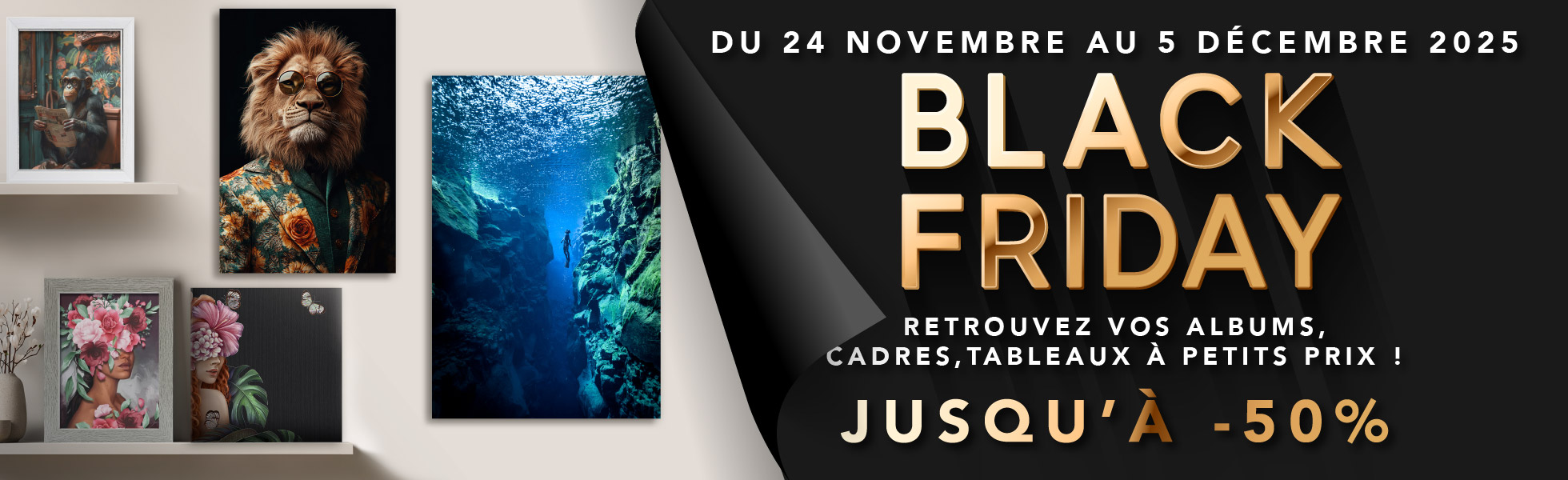 Découvrez nos images encadrées : design, qualité et fabrication française pour sublimer vos murs à prix légers !