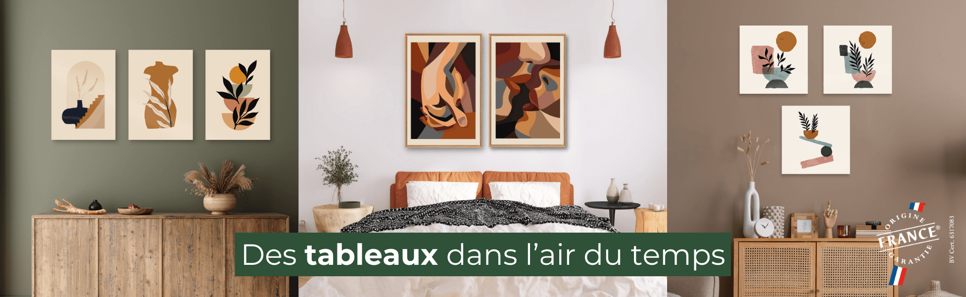 Découvrez nos tableaux fabriqués en France
