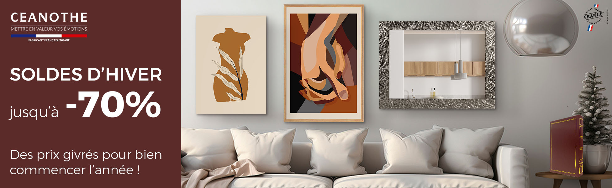 Soldes d'hiver : Jusqu'à - 70 % sur l'ensemble de notre catalogue 